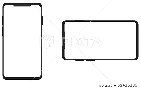 スマートホンのイラスト 69436385