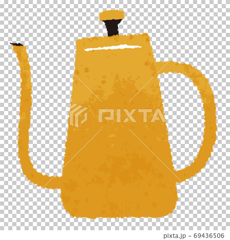 Watercolor style, fashionable simple design kettle B 69436506