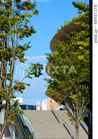 新国立競技場と周囲の景観 新国立競技場と周囲の景観 69437178