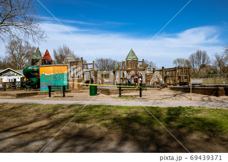 Stolley Park Kids Kingdom Grand Island Nebraska Taped Off Covid-19 69439371