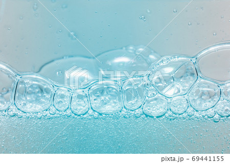 abstract liquid soap bubbles background 69441155