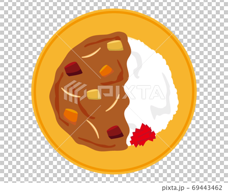 Vector illustration of curry rice 69443462