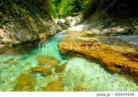 前鬼川の夏（奈良県吉野郡下北山村） 69444346
