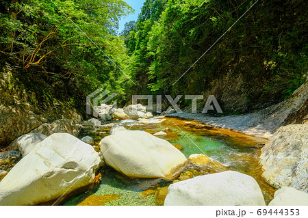 前鬼川の夏（奈良県吉野郡下北山村） 69444353