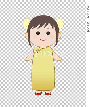 中國傳統服飾的女人,旗袍 中國傳統服飾的女人,旗袍 69444525