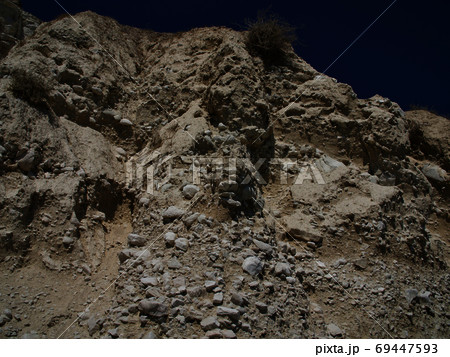 View of the coast of the resort of Pissouri, Cyprus 69447593