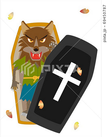 ハロウィンの恐怖 69450787