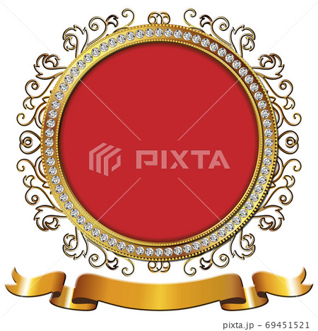 ゴージャスなフレーム 69451521