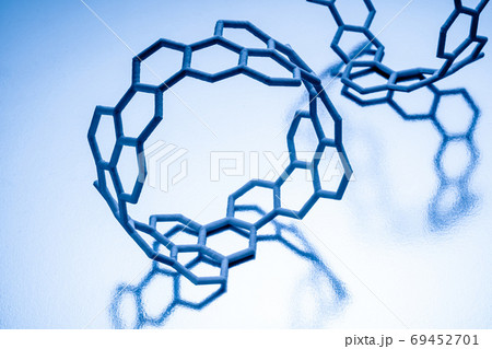 炭素構造　カーボンナノチューブ（カーボンナノベルト） 69452701