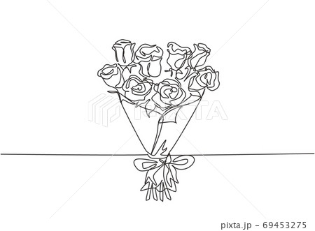 Single continuous line drawing of Las Vegas - Stock Illustration  [70176344] - PIXTA