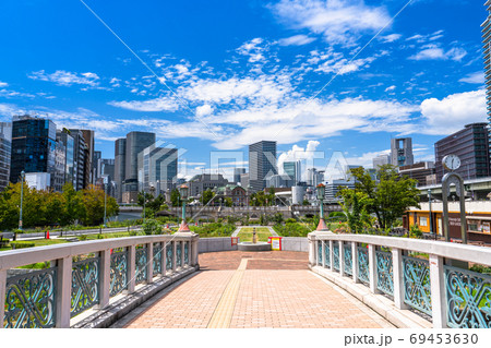 《大阪府》大阪都市風景・中之島のながめ 69453630