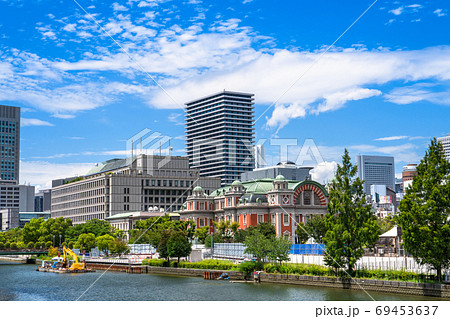 《大阪府》大阪都市風景・中之島のながめ 69453637