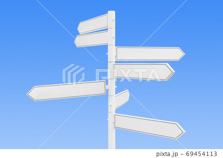 Pointer traffic sign Pointer traffic sign 69454113