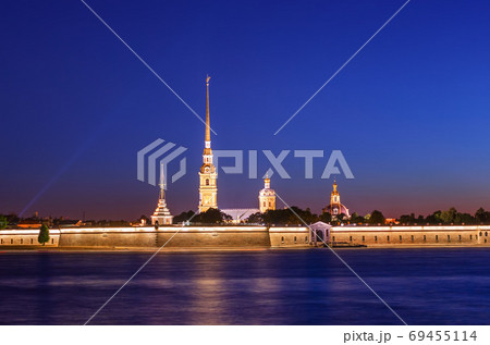 Peter-Pavel's Fortress in Saint-Petersburg - Russia 69455114