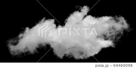 White cloud isolated on black background,Textured smoke,brush ef White cloud isolated on black background,Textured smoke,brush ef 69460098