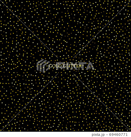 Vector luxury black background with gold sparklers eps10 69460771