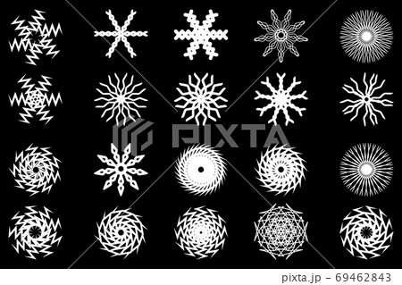 Abstract pattern - set Abstract pattern - set 69462843