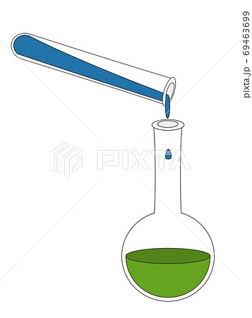 ビーカーのイラスト素材