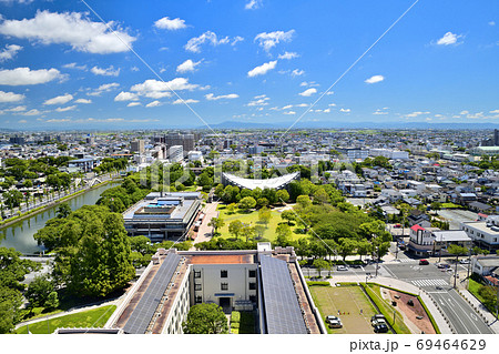 佐賀県　佐賀市の街並み 69464629