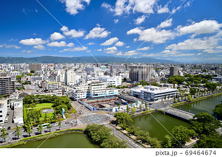 佐賀県 佐賀市の街並み 佐賀県 佐賀市の街並み 69464674