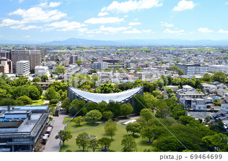 佐賀県　佐賀市の街並み 69464699