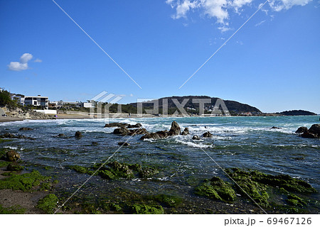 葉山一色海岸の写真素材 69467126 Pixta