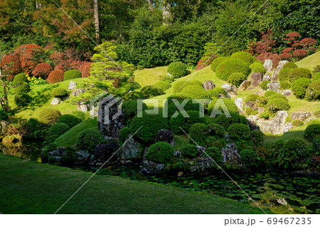 （静岡県）龍潭寺（りょうたんじ）庭園　紅葉 69467235