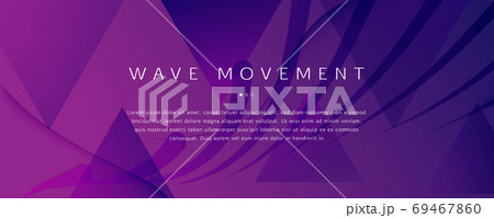Fluid Background. 3d Flow Shapes Landing Page.  69467860