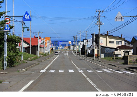 北海道の風景・積丹町野塚地区 北海道の風景・積丹町野塚地区 69468801