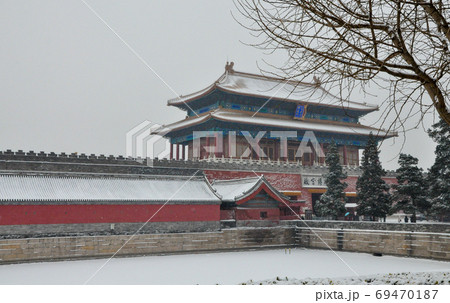雪の故宮博物館 69470187