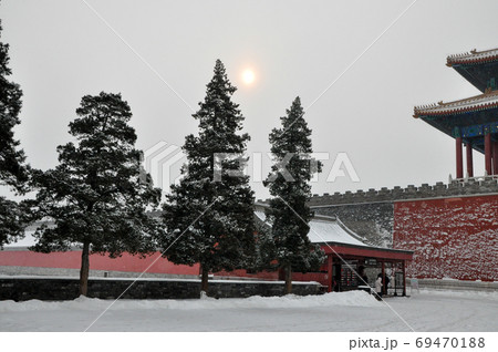 雪の故宮博物館 69470188