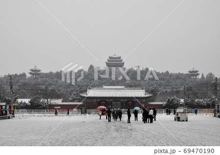 雪の故宮博物館 69470190