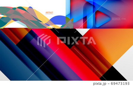 Collection of technology geometric abstract backgrounds for covers, banners, flyers and posters and other templates Collection of technology geometric abstract backgrounds for covers, banners, flyers and posters and other templates 69473193