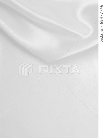 Smooth elegant white silk or satin luxury cloth texture as weddi Smooth elegant white silk or satin luxury cloth texture as weddi 69477746
