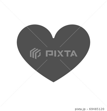 Heart colored icon. Like, feedback, attract, addiction symbol 69485120