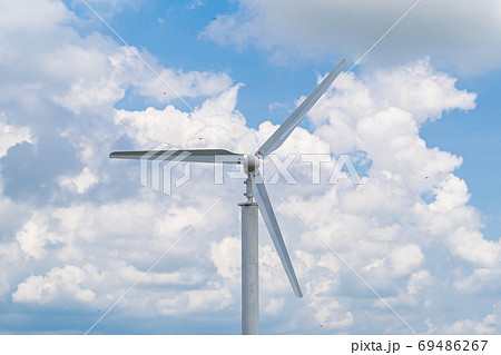 Wind turbine, renewable energy source of future. 69486267