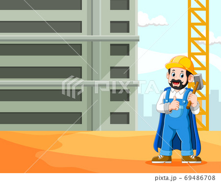 The project worker is working in the working field 69486708