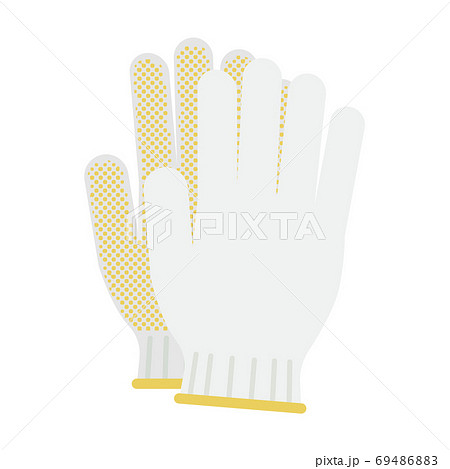 防災　軍手 69486883