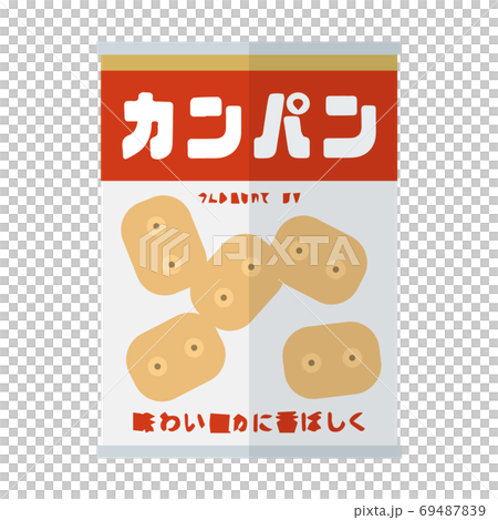 防災_乾パン 69487839