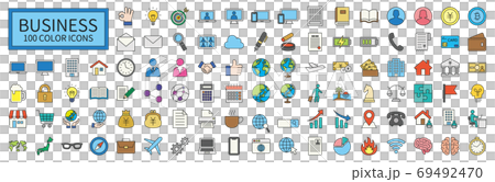 Business color icon 69492470