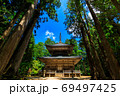 壇上伽藍・西塔と高野杉 69497425