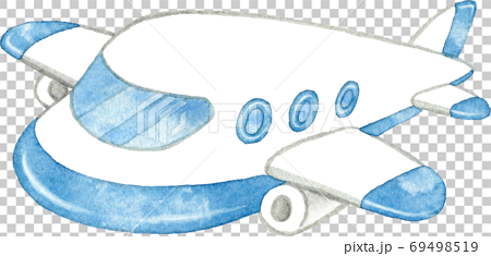 Cute Plane Stock Illustration