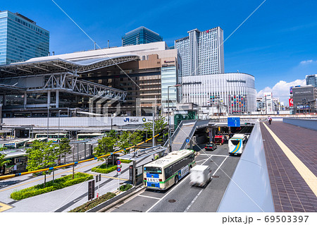 《大阪府》大阪駅前・都市風景 69503397