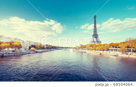 Eiffel tower in Paris. France 69504064