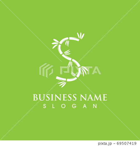 Bamboo Logo Template vector icon 69507419