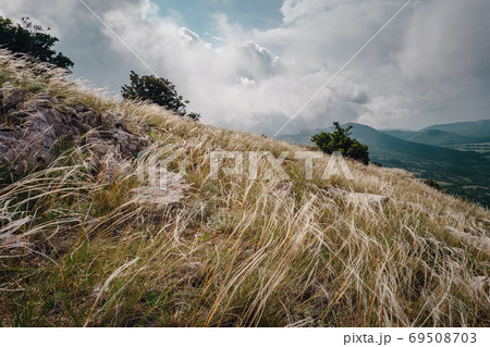 forge on the slopes of the summer mountains 69508703