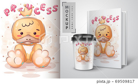 Cute bird - poster and merchandising. Cute bird - poster and merchandising. 69509817