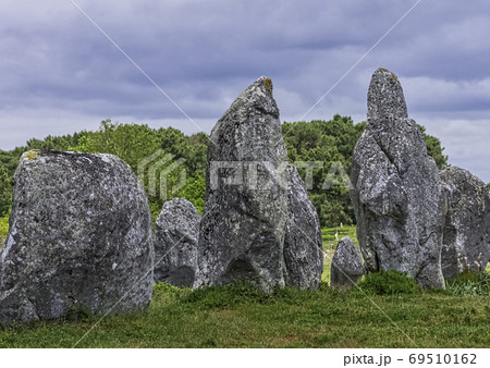 Carnac stones in Carnac, France 69510162