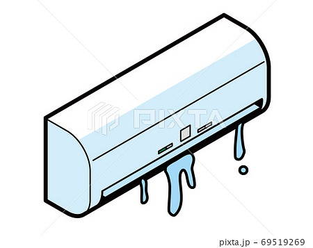 水が漏れるエアコン 69519269