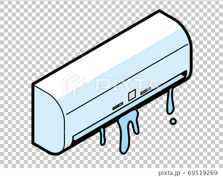 水が漏れるエアコン 69519269